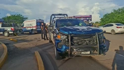 Cinco lesionados deja choque de Patrulla de la Policía contra automóvil en Mazatlán