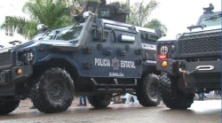 Aparece en el desfile en Culiacán el nuevo Grupos de Operaciones Especiales de Sinaloa