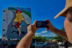 Pintan murales en Culiacán para fomentar la paz