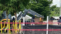 Inician con excavadoras la segunda fase de recuperación de cuerpos en fosas comunes del panteón 21 de Marzo