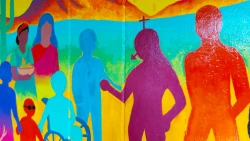 ITSON y ENEE crean mural por la paz que celebra la diversidad cultural en Sonora