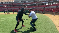 Cristopher Escarraga catcher de Venados sabe que existe una dura competencia por la posición