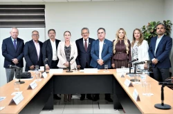 Se reúne el Rector Jesús Madueña con la Comisión de Educación, Ciencia y Tecnología del Congreso de Sinaloa