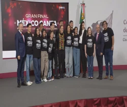 México canta, llega a la final