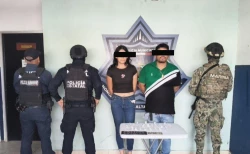 Detienen a cuatro personas por presunta posesión de droga y robo en Cajeme