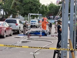 Evacúan a personal y pacientes del ISSSTE Mazatlán por fuerte olor
