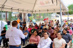 “Seguiremos beneficiando a los pueblos”; José Paz López inaugura obra pública en la comunidad de Otatillos, Badiraguato