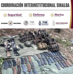 Tras agresión en Escuinapa, el Grupo Interinstitucional detiene a 3 civiles y asegura armamento