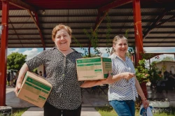 DIF Sinaloa entrega 135 apoyos alimentarios a familias