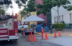 Tras derrame de químicos, dos personas resultan afectadas en el Hospital Pediátrico de Sinaloa