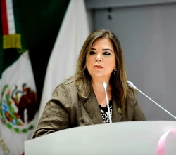 Diputada Gabriela Tapia propone reforma para garantizar medicamentos en Isssteson