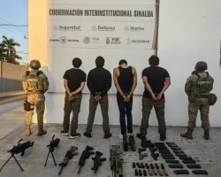 Detienen a cuatro presuntos responsables de agresión a agentes de Tránsito en Culiacán