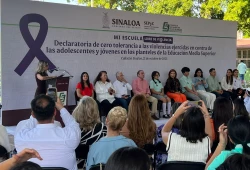 Mi escuela libre de violencia llega al COBAES 23