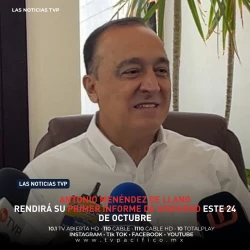 Antonio Menéndez de Llano rendirá su primer Informe de Gobierno este 24 de octubre