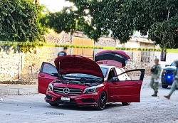 Pareja es atacada a balazos cuando viajaba en un vehículo en la colonia Díaz Ordaz, de Culiacán