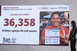 Se han entregado 727 millones 160 mil pesos a damnificados por fenómenos naturales