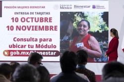 Mujeres de 60 a 64 años recibirán  la pensión del Bienestar a finales de noviembre