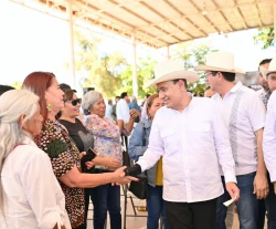 Durazo fortalece campo, educación y salud en Sur de Sonora