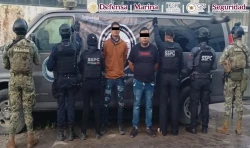 Detienen a 5 hombres durante dos hechos, en posesión de armas de fuego en Mazatlán y Culiacán