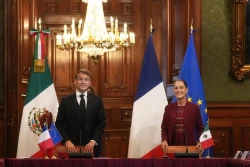 Nuestro interés es fortalecer la relación con Francia: Presidenta Claudia Sheinbaum Pardo en encuentro con empresarios franceses