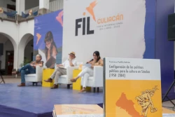 Foro Patio del Ayuntamiento celebra las letras y la reflexión social en la FIL Culiacán 2025