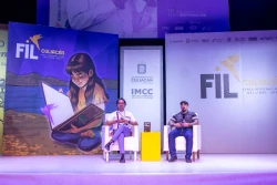 Antología y sentimientos literarios protagonizan la tarde en la Feria Internacional del Libro Culiacán