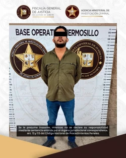 Detienen en Hermosillo a hombre buscado en Chihuahua por fraude específico