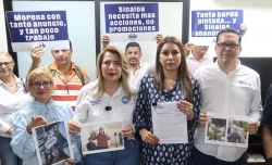 Denuncia el PAN a la senadora Imelda Castro de MORENA por actos anticipados de campaña en Sinaloa
