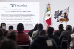 Sheinbaum explica resolución de la SCJN caso Grupo Salinas