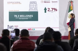 Aumenta el número de turistas en México
