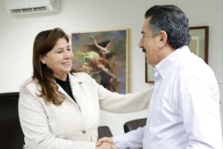 Javier Lamarque gestiona recursos para obras prioritarias en Cajeme