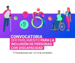 Último día para inscribirse al Tercer Parlamento para la Inclusión de Personas con Discapacidad 