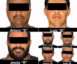 FGR obtiene sentencia en contra de 7 detenidos en posesión de armas en la Maxipista Culiacán-Mazatlán