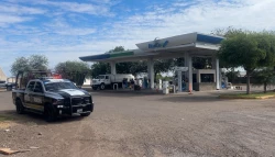 Hombre es atacado a balazos en gasolinera de Providencia