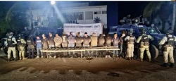 Cae grupo armado en Navolato: 14 detenidos, entre ellos tres extranjeros, y armamento asegurado