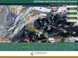 Gobierno de México exhorta a la población del Norte y Noroeste del país a abrigarse