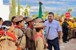 Autoridades de Badiraguato conmemoran el 115 Aniversario de la Revolución Mexicana