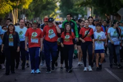 Participan 1300 ciclistas en la Rodada Rodada Naranja