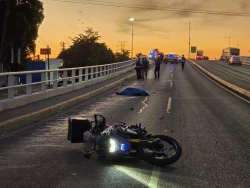 Hombre muere tras derrapar su motocicleta la madrugada de este miércoles en Culiacán