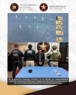 Detienen a hombre con dosis de “cristal” en Ciudad Obregón