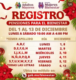 En Sinaloa existen 22 módulos para que se registren a las Pensiones del Bienestar