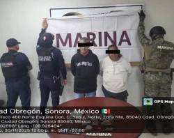 Detienen a dos personas y decomisan droga en Villas del Campestre 