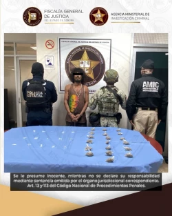 Cae presunto narcomenudista en operativo en Misión del Real