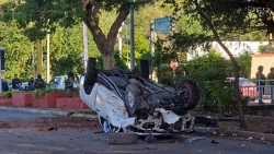 Policía Municipal resulta lesionado tras ataque armado y volcadura en Culiacán