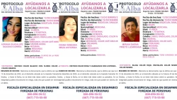Desaparecen tres mujeres durante el pasado fin de semana en distintos puntos de Mazatlán