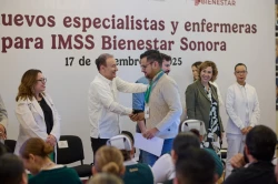 Con respaldo federal, Sonora refuerza su sistema de salud con 125 nuevos especialistas