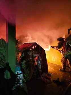 Se incendia vivienda en El Venadillo, Mazatlán