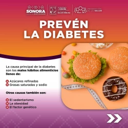 Salud Sonora llama a reforzar la prevención y control de la diabetes en invierno