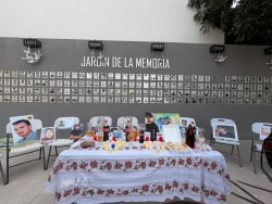 Recuerdan a desaparecidos de Sinaloa con una ofrenda