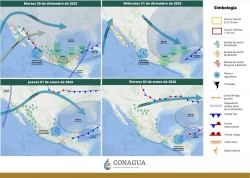 Frente frío 25 traerá lluvias, fuertes vientos y bajas temperaturas a Sonora